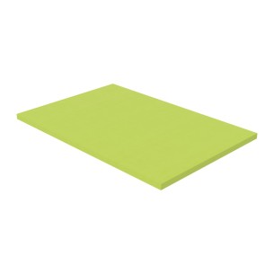 Pouf Morbido Tappeto Ignifugo CL1 - Dimensioni 180 x 120 x H 5 cm - Colore Verde Chiaro