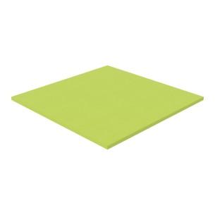 Pouf Morbido Tappeto Ignifugo CL1 - Dimensioni 200 x 200 x H 5 cm - Colore Verde Chiaro
