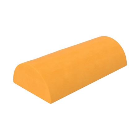 Pouf Morbido SEMICILINDRO GRANDE in Similpelle e Imbottitura Ignifuga CL1 - Diametro 30/15 cm, H 60 cm - Densità 27 kg/mc - 