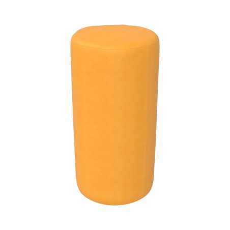 Pouf Morbido CILINDRO GRANDE in Similpelle e Imbottitura Ignifuga CL1 - Diametro 40 cm, H 80 cm - Densità 27kg/mc - Sfoderabile 