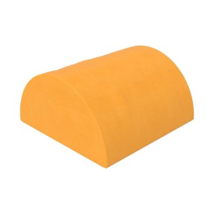Pouf Morbido SEMICILINDRO in Similpelle e Imbottitura Ignifuga CL1 - Diametro 40/20 cm, H 40 cm - Densità 27 kg/mc - 