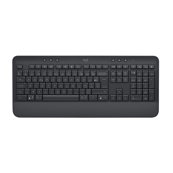 Logitech Signature MK650 Combo for Business tastiera Mouse incluso Ufficio Bluetooth AZERTY Francese Grafite