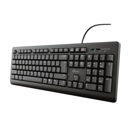 Trust TK-150 tastiera Universale USB QWERTY Inglese UK Nero