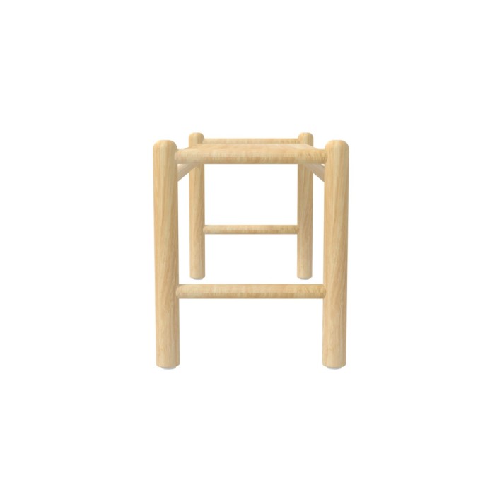 Panca Bebe senza Schienale in Legno - Altezza Seduta 31 cm - Colore Seduta Faggio