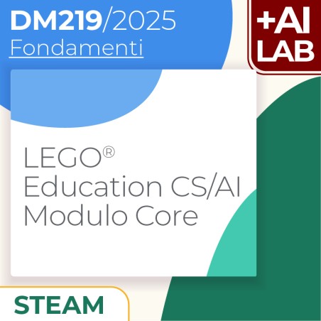 LEGO Education CS/AI – Modulo Core 6h Lab in presenza