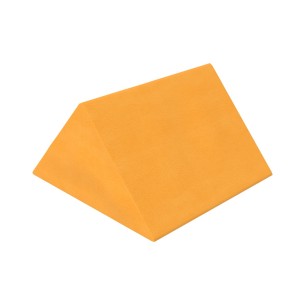 Pouf Morbido TRIANGOLO in Similpelle e Imbottitura Ignifuga CL1 - Dimensioni Lato 30 cm, H 30 cm  - Densità 40 kg/mc - 