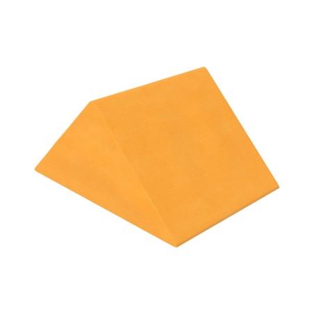Pouf Morbido TRIANGOLO in Similpelle e Imbottitura Ignifuga CL1 - Dimensioni Lato 40 cm, H 40 cm  - Densità 27 kg/mc - 