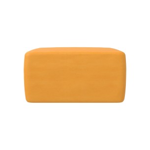 Pouf Morbido SEDUTA QUADRO in Similpelle e Imbottitura Ignifuga CL1 - Dimensioni Lato 48 cm, H 25 cm - Densità 27 kg/mc -  2