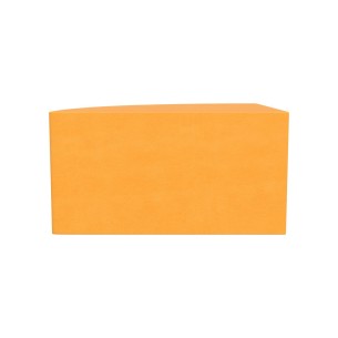 Pouf Morbido SEDUTA SPICCHIO in Similpelle e Imbottitura Ignifuga CL1 - Dimensioni Lato 48 cm, H 25 cm - Densità 27 kg/mc -  2