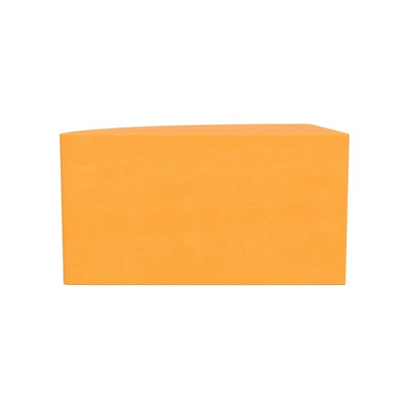 Pouf Morbido SEDUTA SPICCHIO in Similpelle e Imbottitura Ignifuga CL1 - Dimensioni Lato 60 cm, H 32 cm  - Densità 27 kg/mc - 