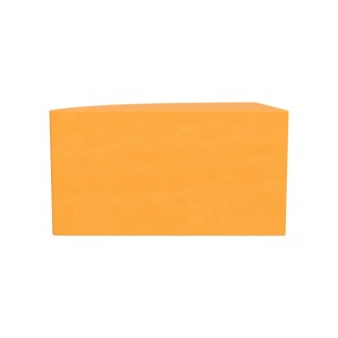Pouf Morbido SEDUTA SPICCHIO in Similpelle e Imbottitura Ignifuga CL1 - Dimensioni Lato 60 cm, H 32 cm  - Densità 40 kg/mc -  2