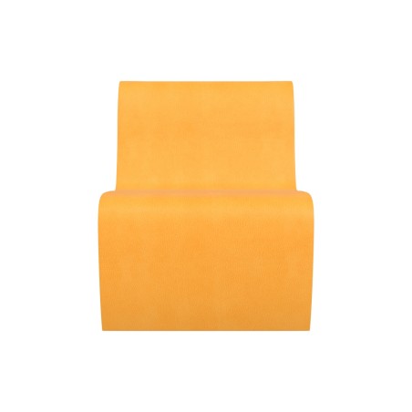 Pouf morbido SEDUTA POLTRONA , similpelle e imbottitura ignifuga CL1, base 50x60cm, H32cm, densità 40kg/mc, sfoderabile con zip 