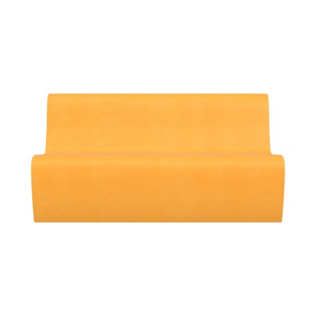 Pouf Morbido SEDUTA DIVANO 3 POSTI in Similpelle e Imbottitura Ignifuga CL1 - Dimensioni Base 120 x 60 x H 32 cm - Densità 
