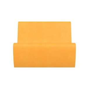 Pouf Morbido SEDUTA DIVANO 3 POSTI in Similpelle e Imbottitura Ignifuga CL1 - Dimensioni 100x70xH 40 cm - Densità 27 kg/mc -  2