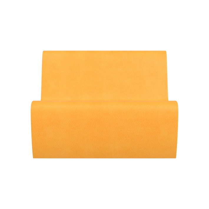 Pouf Morbido SEDUTA DIVANO 3 POSTI in Similpelle e Imbottitura Ignifuga CL1 - Dimensioni 100x70xH 40 cm - Densità 27 kg/mc - 