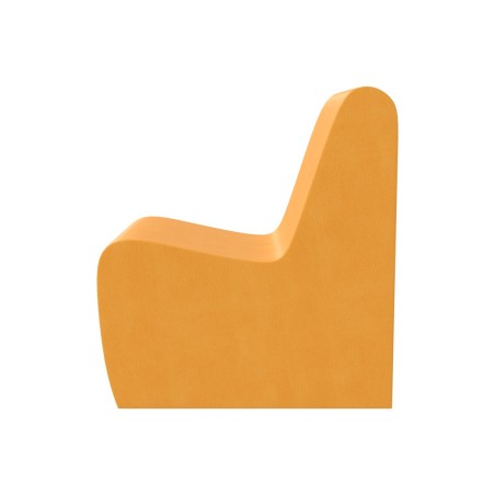 Pouf Morbido SEDUTA POLTRONA in Similpelle e Imbottitura Ignifuga CL1 - Dimensioni Base 50 x 70 x H 40 cm  - Densità 40kg/mc - 