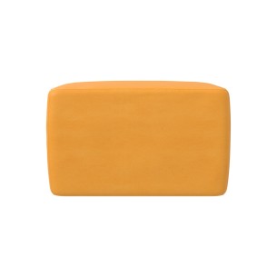 Pouf Morbido SEDUTA QUADRO in Similpelle e Imbottitura Ignifuga CL1 - Dimensioni Lato 65 cm, H 40 cm - Densità 27 kg/mc -  2