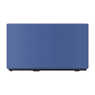 Pouf Giro in Tessuto Era - Diametro 60 cm - Altezza Seduta 45 cm - Colore Blu 2