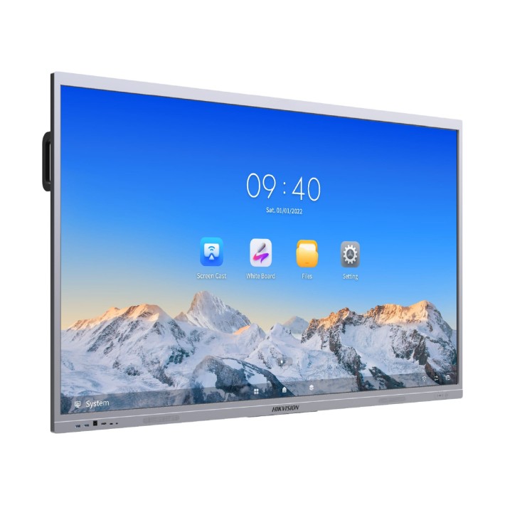 Monitor Touch Hikvision 86" - DS-D5A86RB/A2L - Serie Entry - Android 14 EDLA - 8 Gb - 128 Gb - Funzione Access Point Dual - con