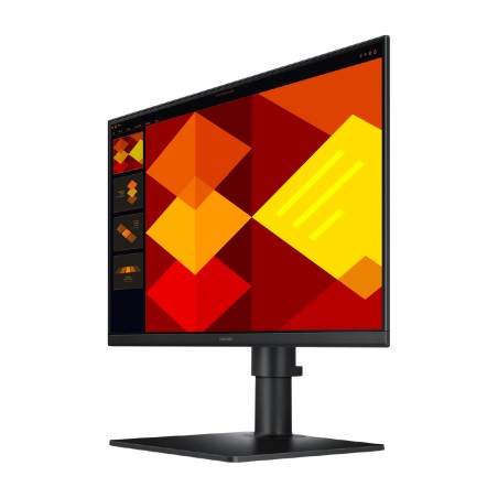 Monitor 24" Multimediale - Samsung S24D408 - Full Hd - Hdmi - Display Port - Rotazione 90° (Tilt\Pivot)