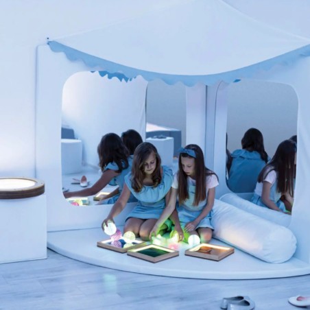 NOWA SZKOLA - Set Pareti con Specchi per Area Relax