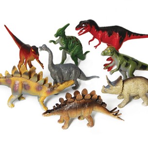 Set 8 Animali Realistici CWR per lo Sviluppo Sociale e Cognitivo dei Bambini