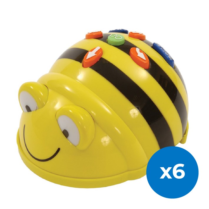 BEE-BOT Class Pack 6 Unità con Docking Station | CAMPUSTORE