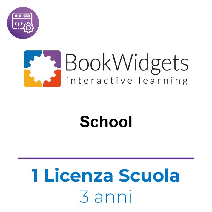 BookWidgets School - Licenza per docenti e studenti