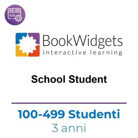 BookWidgets Licenza Scuola 100-499 Studenti