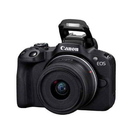 Canon EOS R50: Fotocamera Mirrorless APS-C con Obiettivo RF-S 18-45mm IS STM