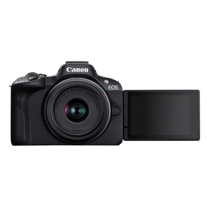 Canon EOS R50: Fotocamera Mirrorless APS-C con Obiettivo RF-S 18-45mm IS STM