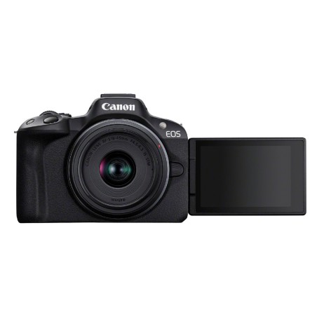 Canon EOS R50: Fotocamera Mirrorless APS-C con Obiettivo RF-S 18-45mm IS STM