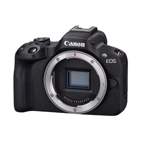 Canon EOS R50 BK + RF-S 18-45mm IS STM: Fotocamera Mirrorless e Obiettivo Versatili