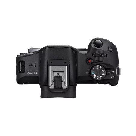 Canon EOS R50 BK + RF-S 18-45mm IS STM: Fotocamera Mirrorless e Obiettivo Versatili