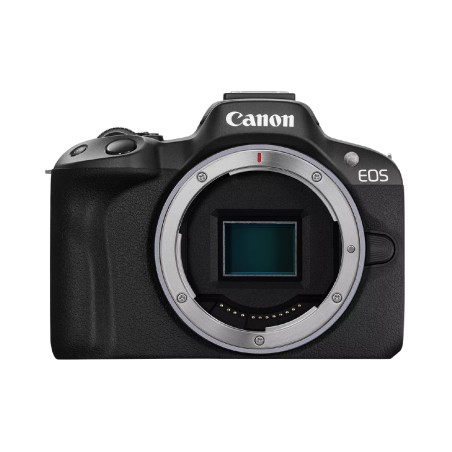 Canon EOS R50 BK + RF-S 18-45mm IS STM: Fotocamera Mirrorless e Obiettivo Versatili