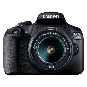 Canon EOS 2000D: Fotocamera Reflex Entry-Level con Obiettivo 18-55mm IS II