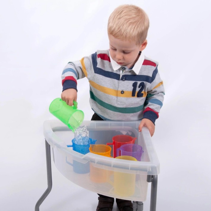 Set di 6 Brocche Tickit per l'Apprendimento delle Misure e dei Colori