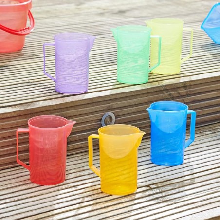 Set di 6 Brocche Tickit per l'Apprendimento delle Misure e dei Colori