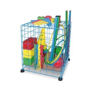 Carrello Ginnico in Acciaio CWR con Accessori