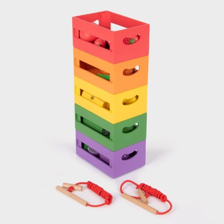 Set di Gioco Frutta e Verdura in Legno Tickit