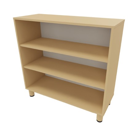 Contenitore a Giorno Montessori - 3 Ripiani in Legno
