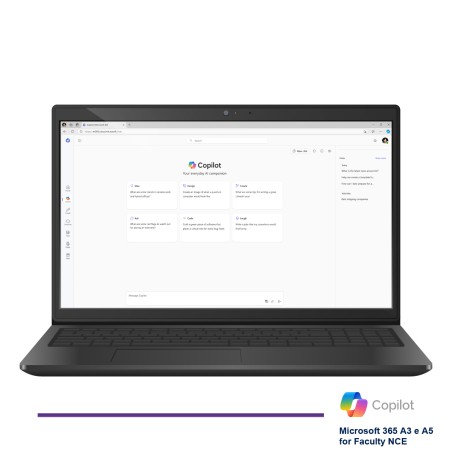 Copilot per Microsoft 365 A3 e A5 NCE for Faculty - Licenza per 1 Utente