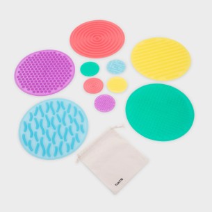 Set di 10 Dischi Sensoriali in Silicone Tickit
