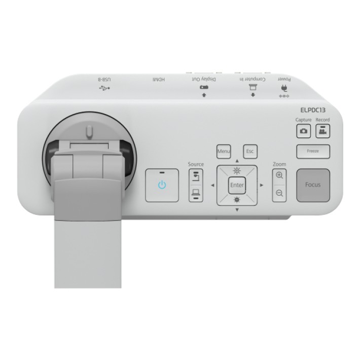 EPSON Document Camera ELPDC13 - Full Hd, Zoom 16x, Uscita Usb e Hdmi