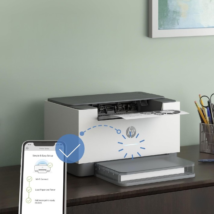 Stampante Laser HP A4, Wi-Fi e Scheda di Rete, Velocità di Stampa 29 ppm