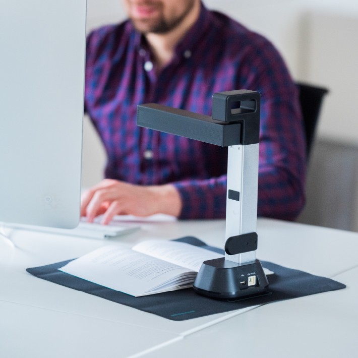 IRISCAN DESK 6: Scanner Portatile a 12 MP con Microfono Integrato