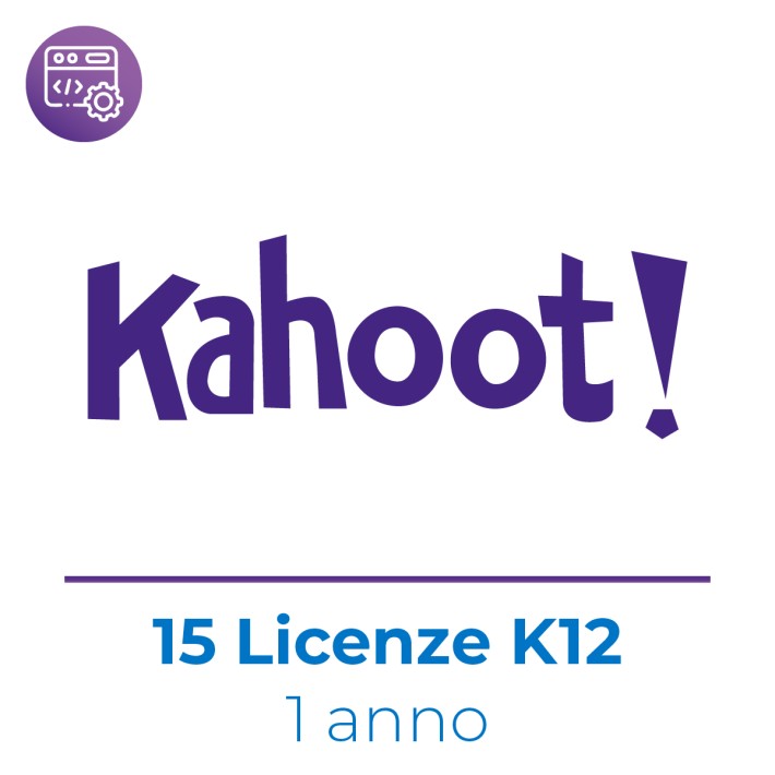 Kahoot! Standard 15 Licenze K12 - Piattaforma Educativa per Docenti e Studenti