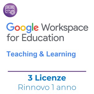 Kit Google Education - Licenze Teaching & Learning per Docenti, Dirigenti e Segreteria