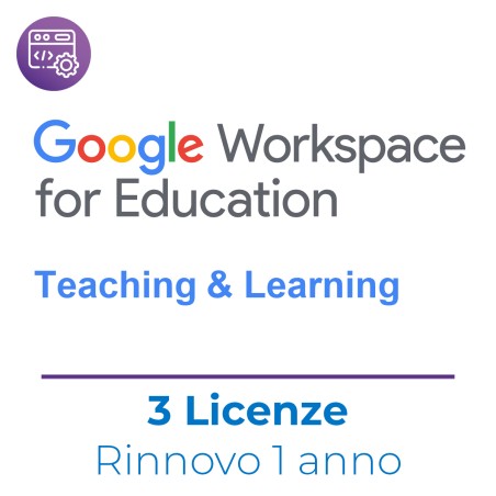 Kit Google Education - Licenze Teaching & Learning per Docenti, Dirigenti e Segreteria