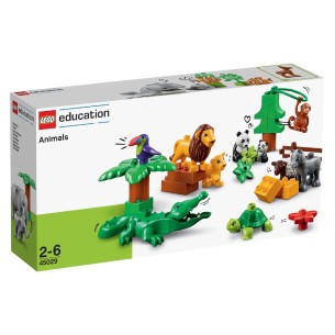LEGO® Education Animali - 91 Elementi DUPLO® e 4 Schede Habitat